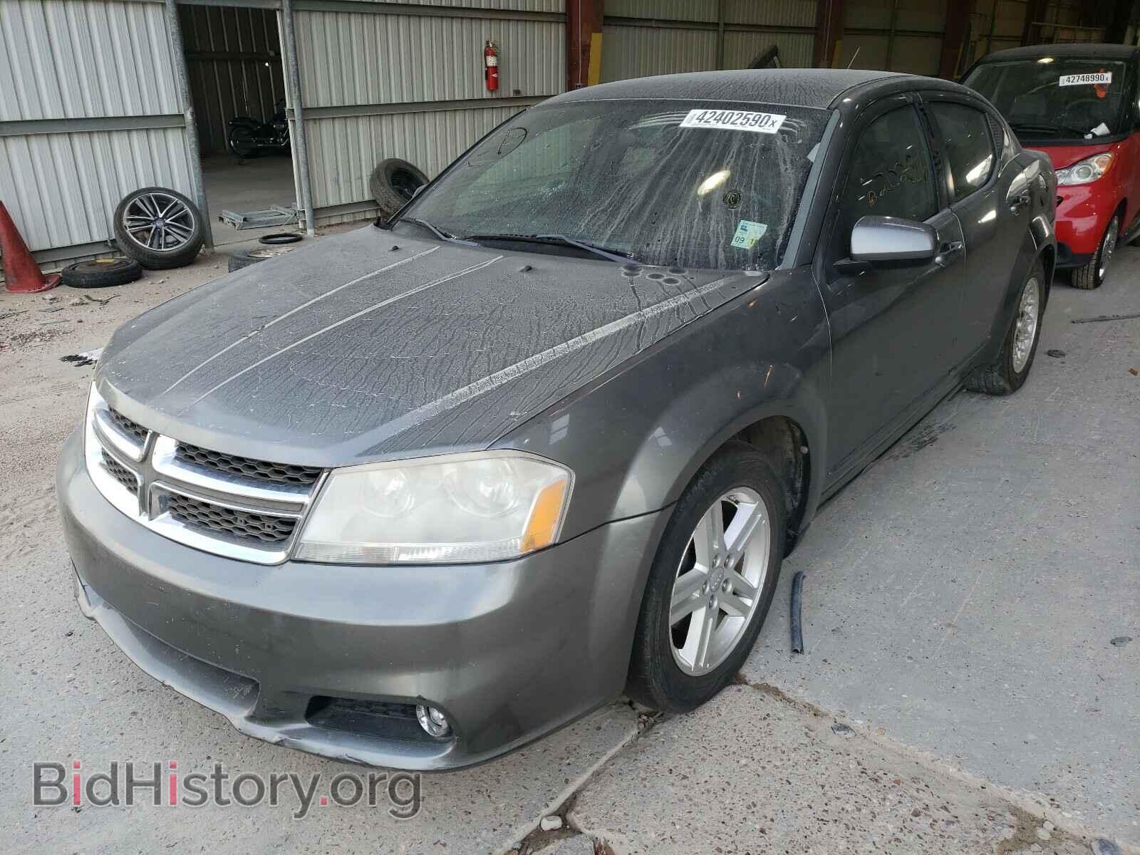 2013 DODGE AVENGER - VIN: 1C3CDZCB0DN590846 - Фото 2