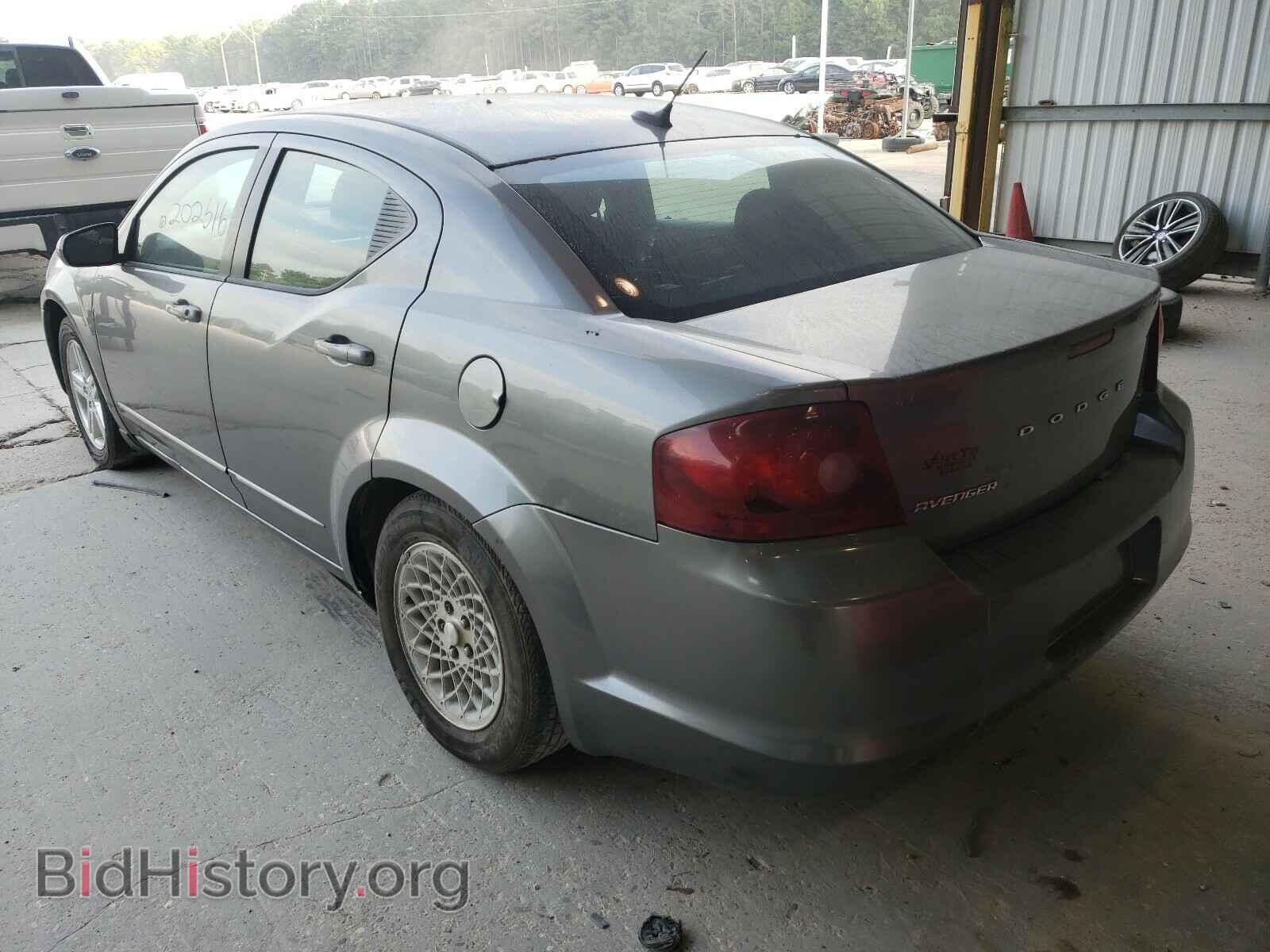 2013 DODGE AVENGER - VIN: 1C3CDZCB0DN590846 - Фото 3