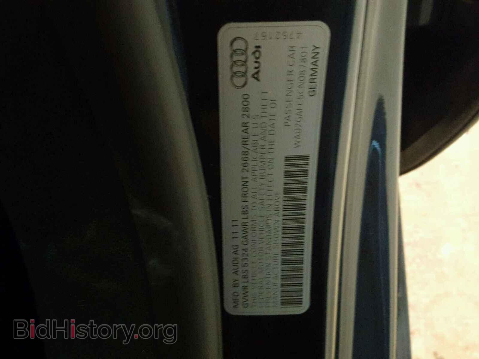 2012 AUDI A7 - VIN: WAU2GAFC5CN087801 - Photo 10