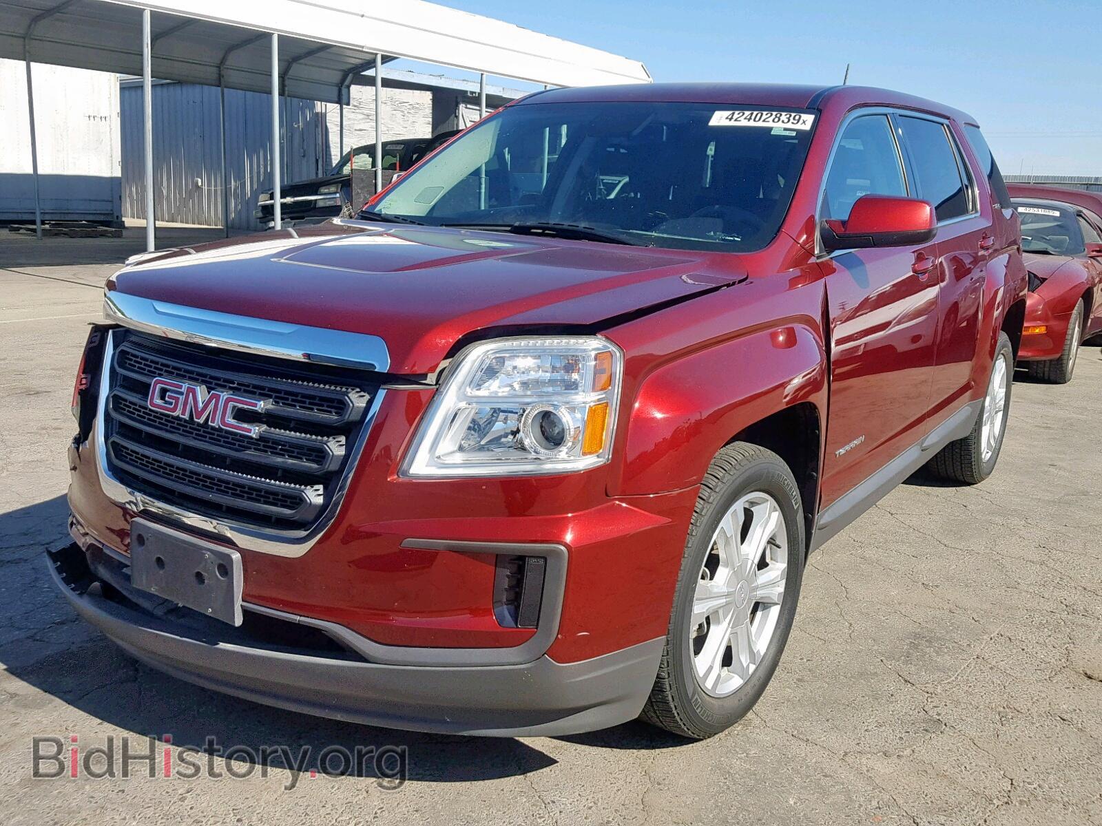 2017 GMC TERRAIN SL - VIN: 2GKALMEK4H6128388 - Фото 2
