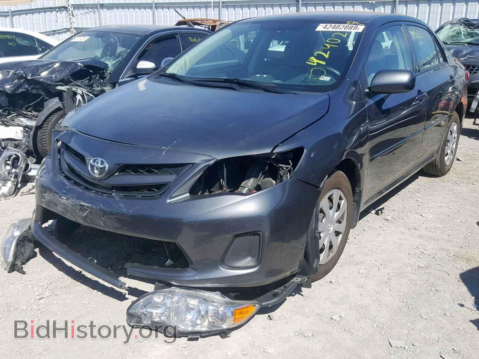 2012 TOYOTA COROLLA BA - VIN: 2T1BU4EEXCC758592 - Фото 2