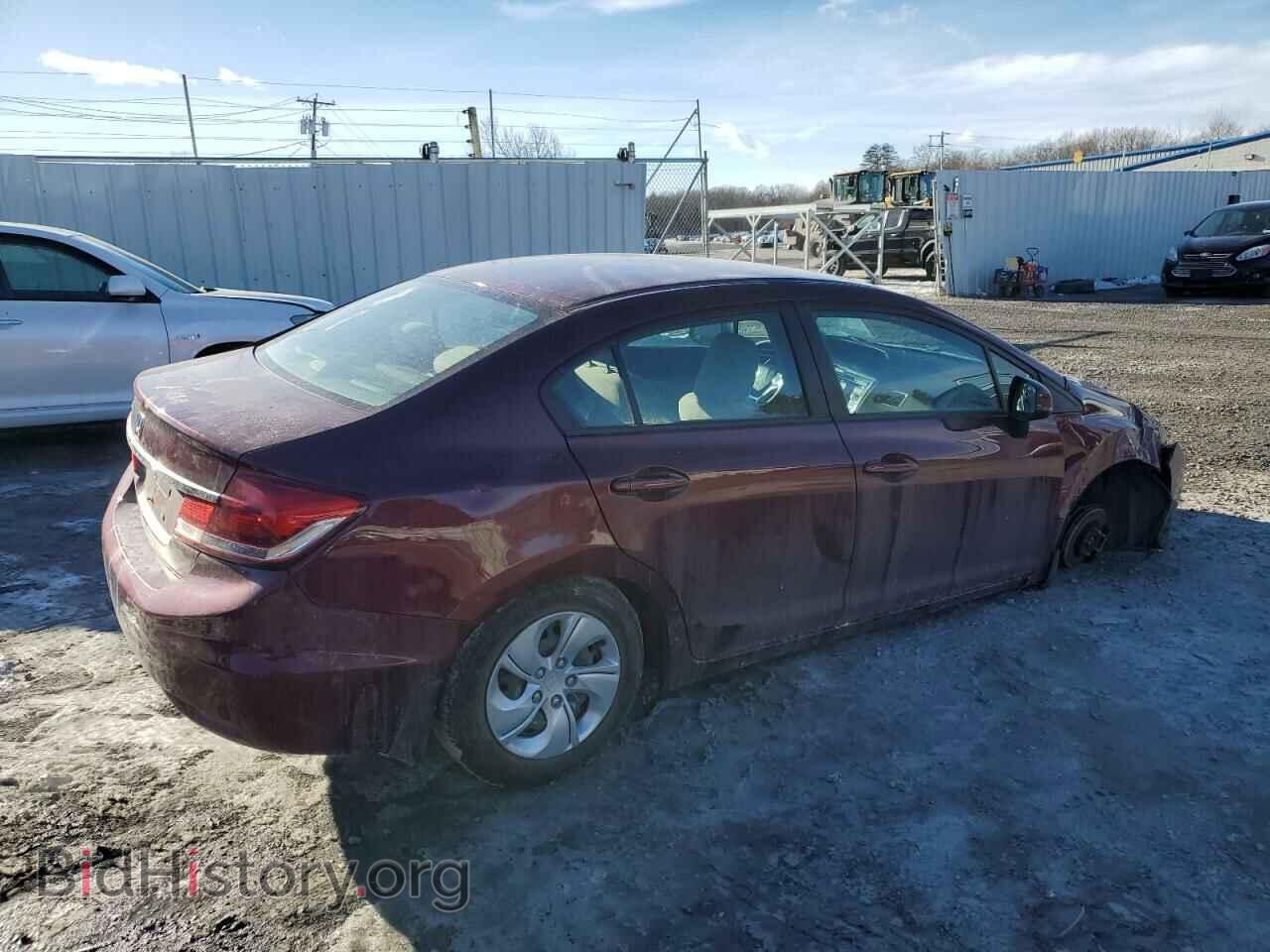 2013 HONDA CIVIC - VIN: 2HGFB2F58DH565893 - Фото 3
