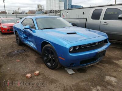 2019 Dodge CHALLENGER, синий — VIN 2C3CDZAG1KH677532, Copart