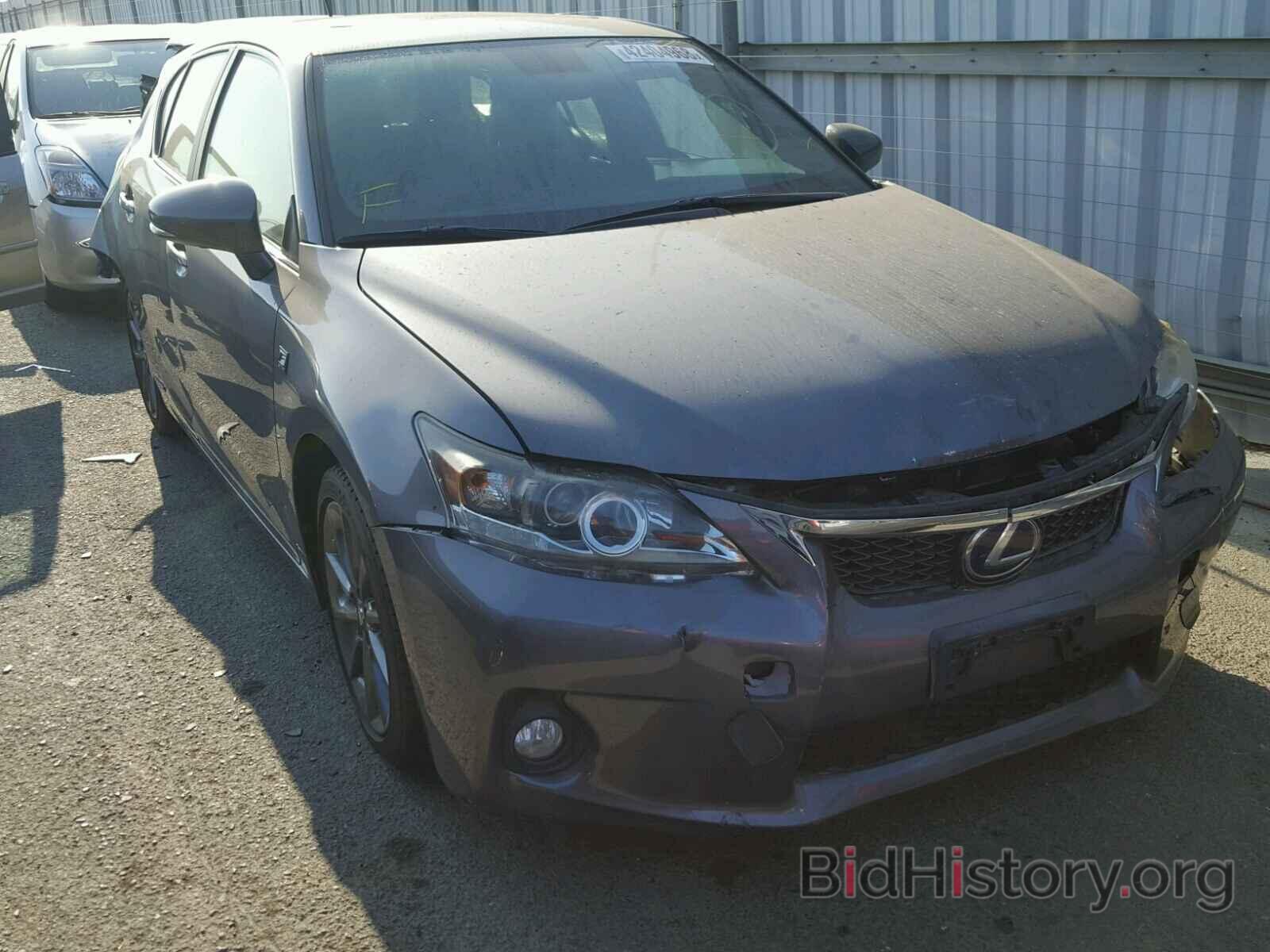 Photo JTHKD5BH7C2087206 - LEXUS CT 200 2012