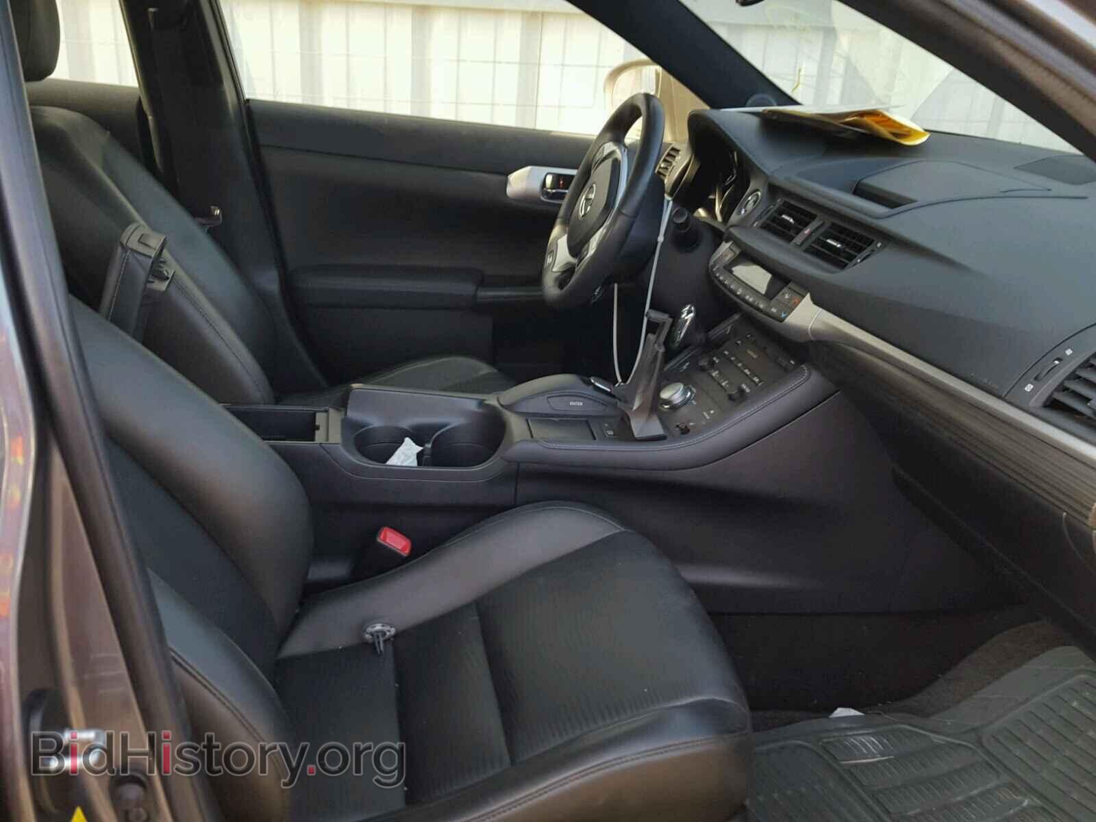 2012 LEXUS CT 200 - VIN: JTHKD5BH7C2087206 - Фото 5
