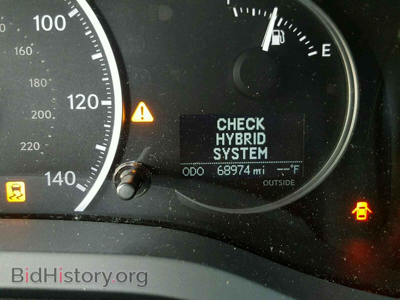 2012 LEXUS CT 200 - VIN: JTHKD5BH7C2087206 - Фото 8