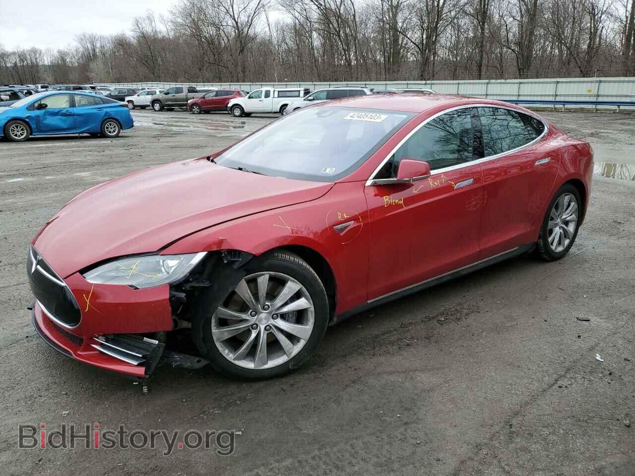 Photo 5YJSA1H22FF095110 - TESLA MODEL S 2015