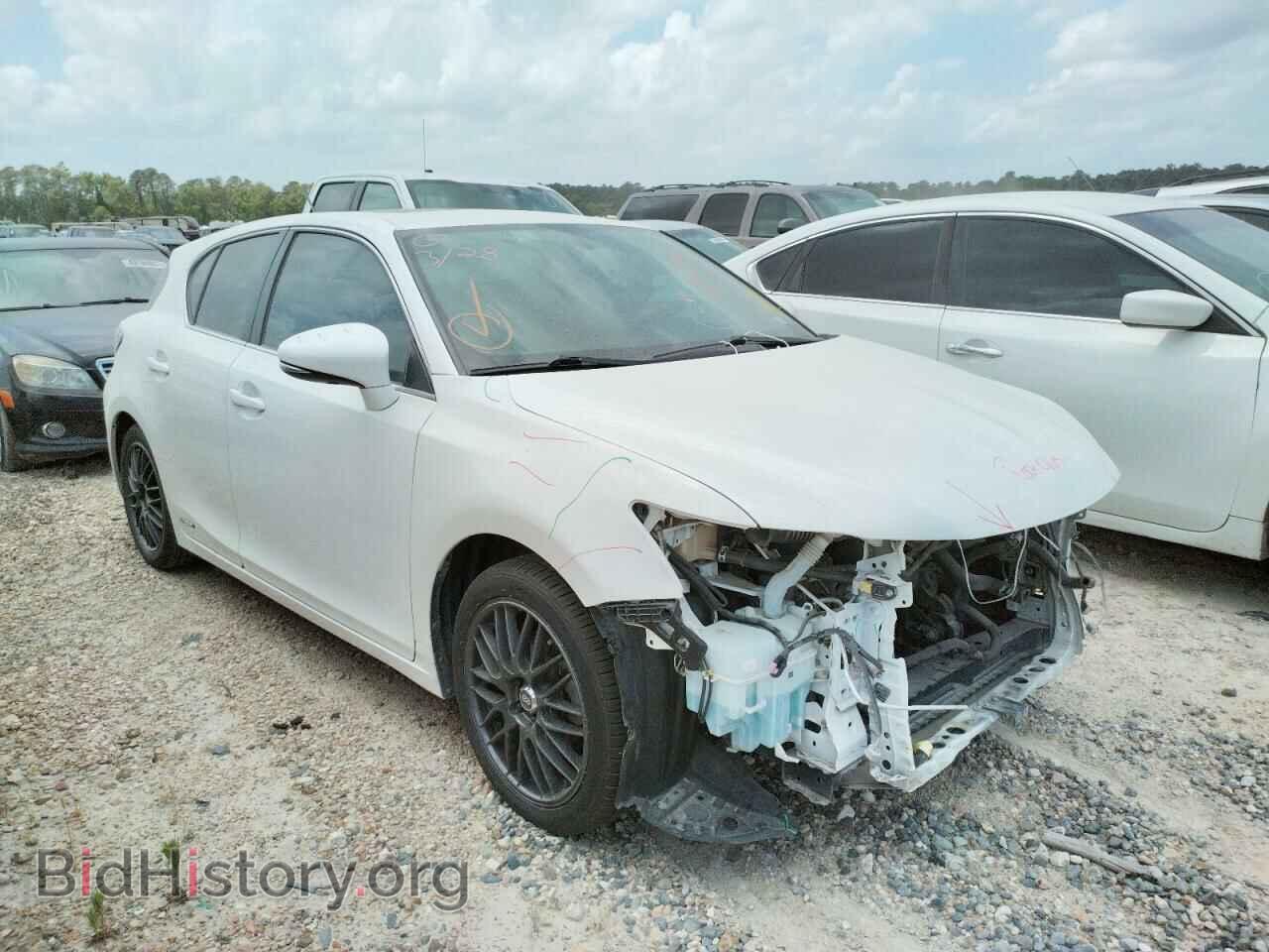 Photo JTHKD5BH2C2109192 - LEXUS CT 200 2012