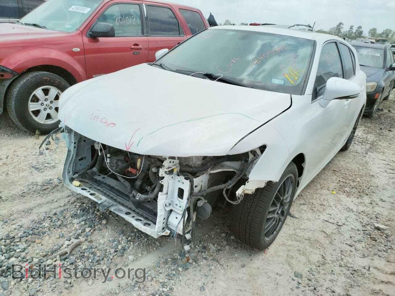 2012 LEXUS CT 200 - VIN: JTHKD5BH2C2109192 - Photo 2