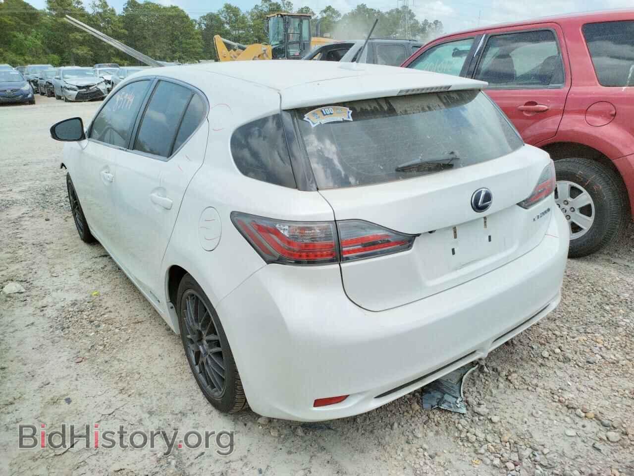 2012 LEXUS CT 200 - VIN: JTHKD5BH2C2109192 - Photo 3