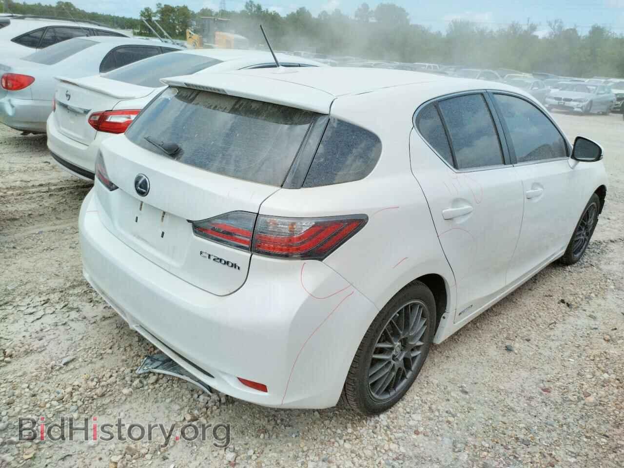 2012 LEXUS CT 200 - VIN: JTHKD5BH2C2109192 - Photo 4