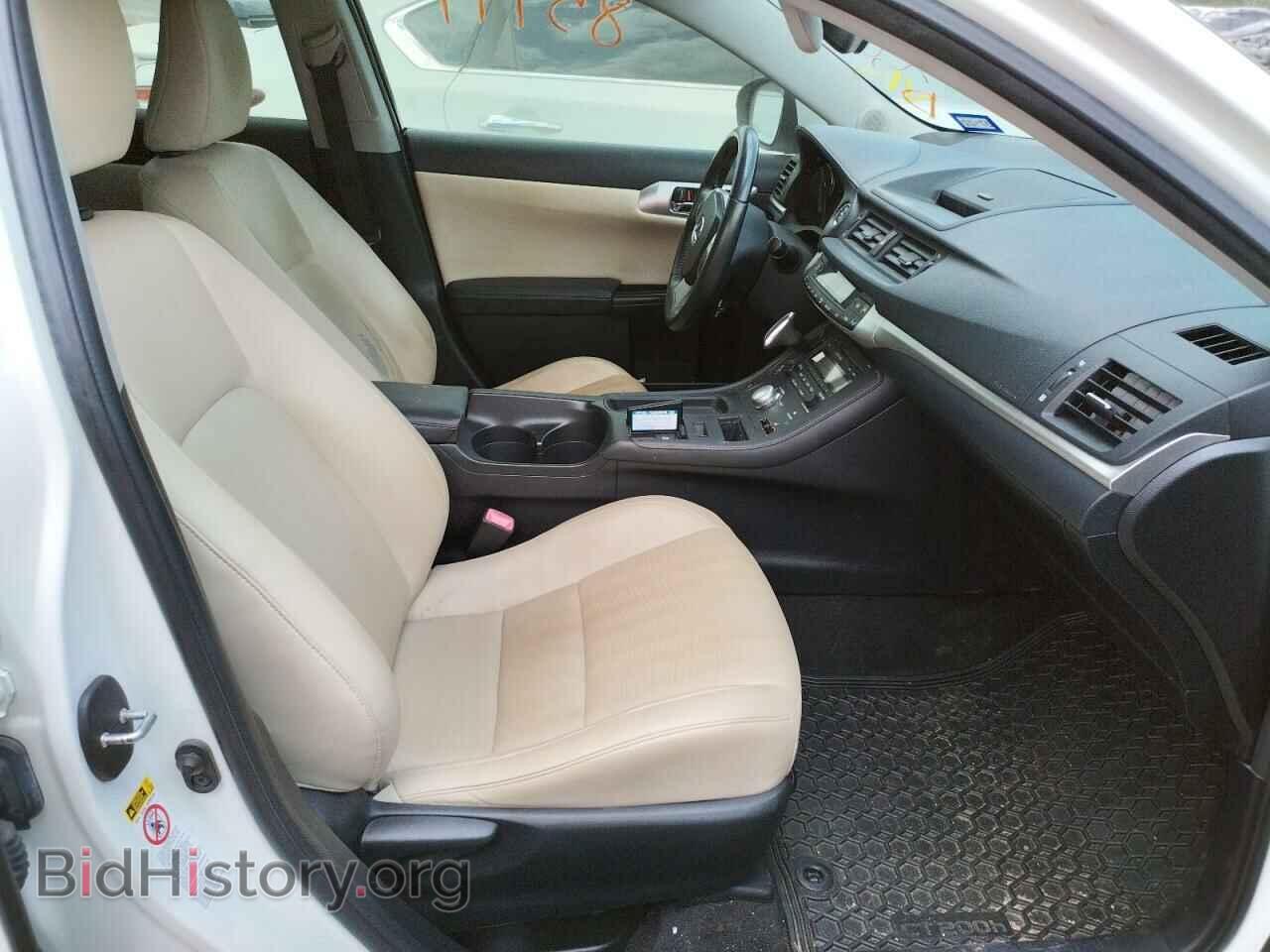 2012 LEXUS CT 200 - VIN: JTHKD5BH2C2109192 - Photo 5