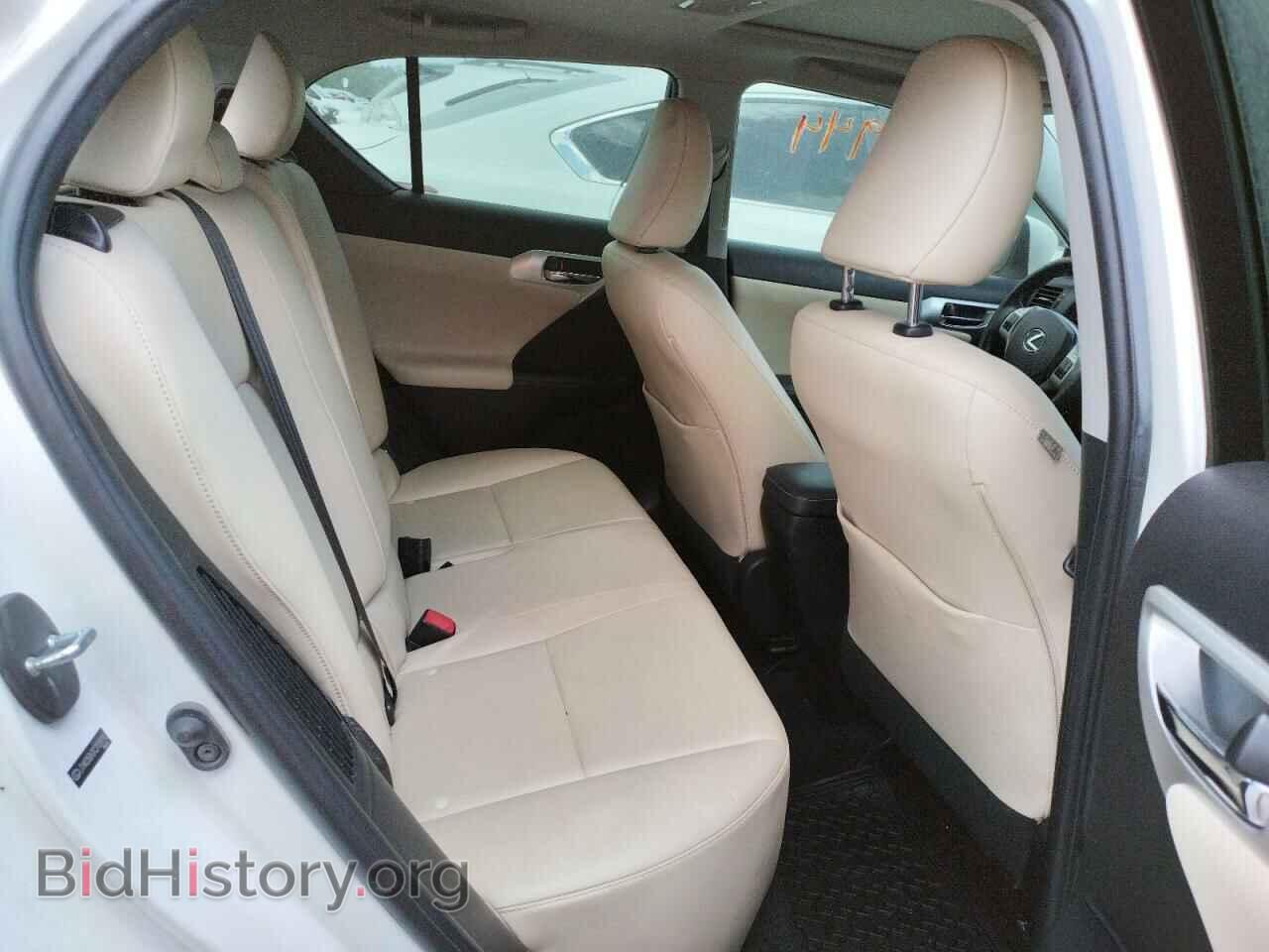 2012 LEXUS CT 200 - VIN: JTHKD5BH2C2109192 - Photo 6