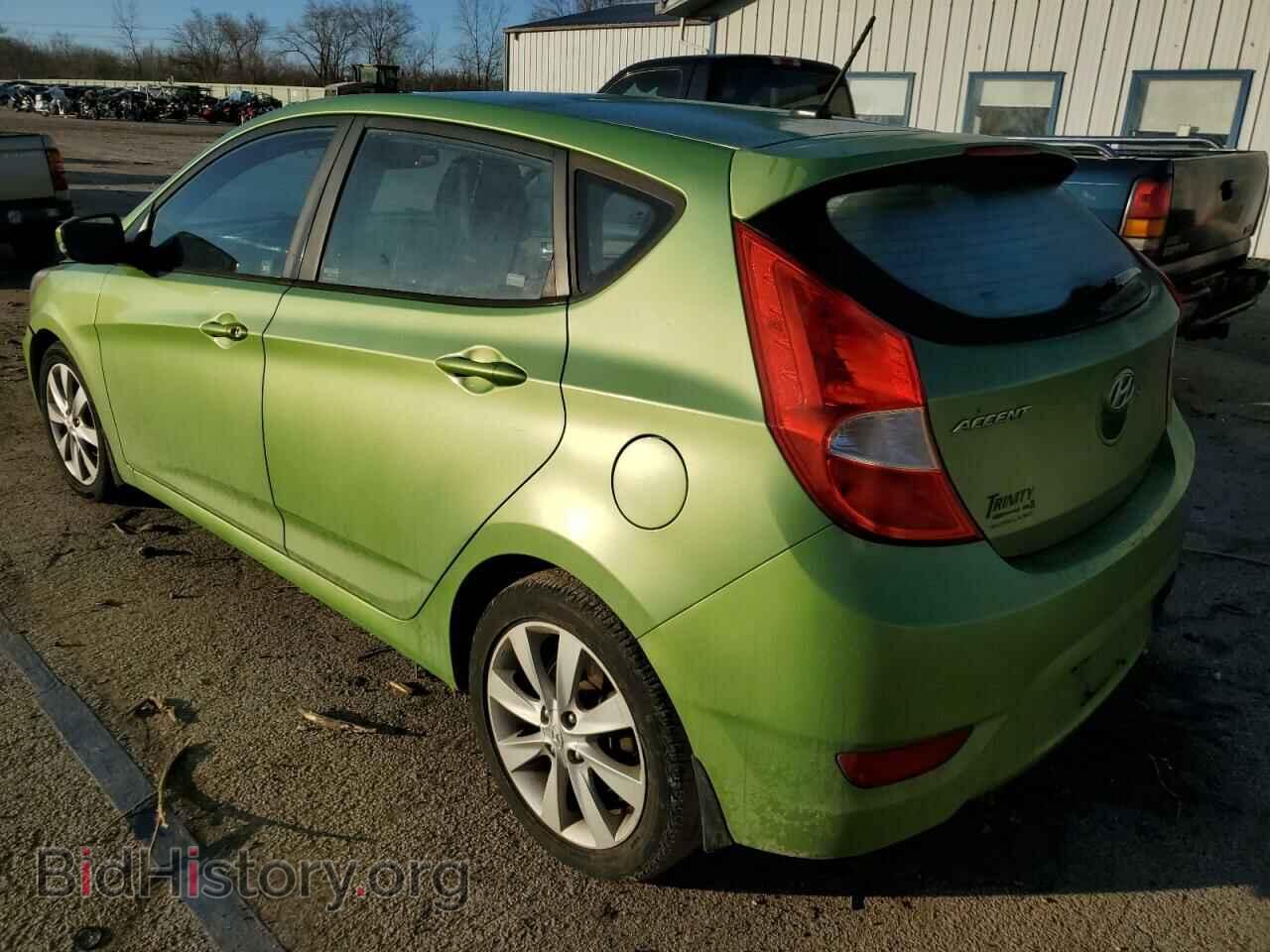 2013 HYUNDAI ACCENT - VIN: KMHCU5AE8DU091845 - Фото 2