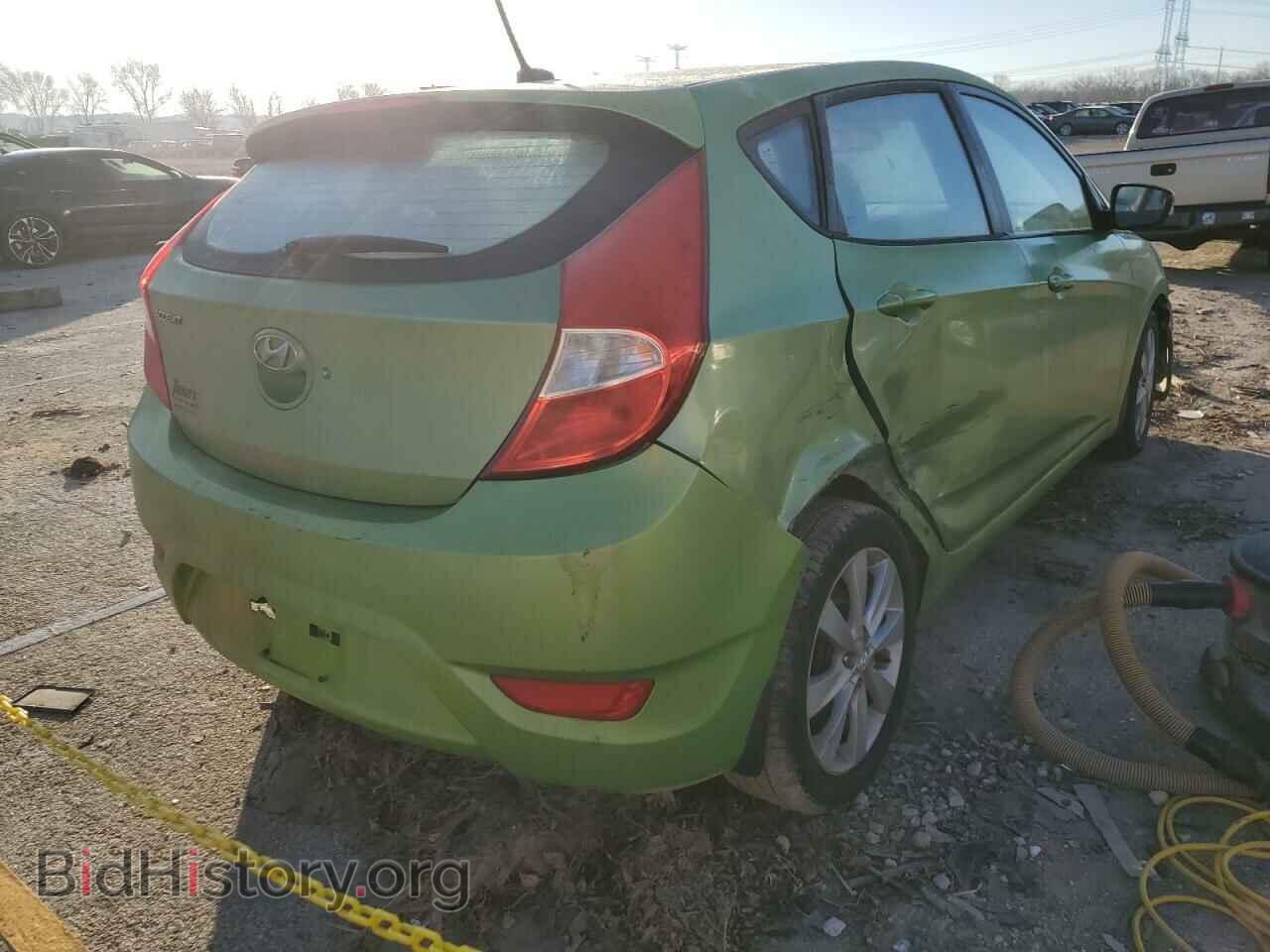 2013 HYUNDAI ACCENT - VIN: KMHCU5AE8DU091845 - Фото 3