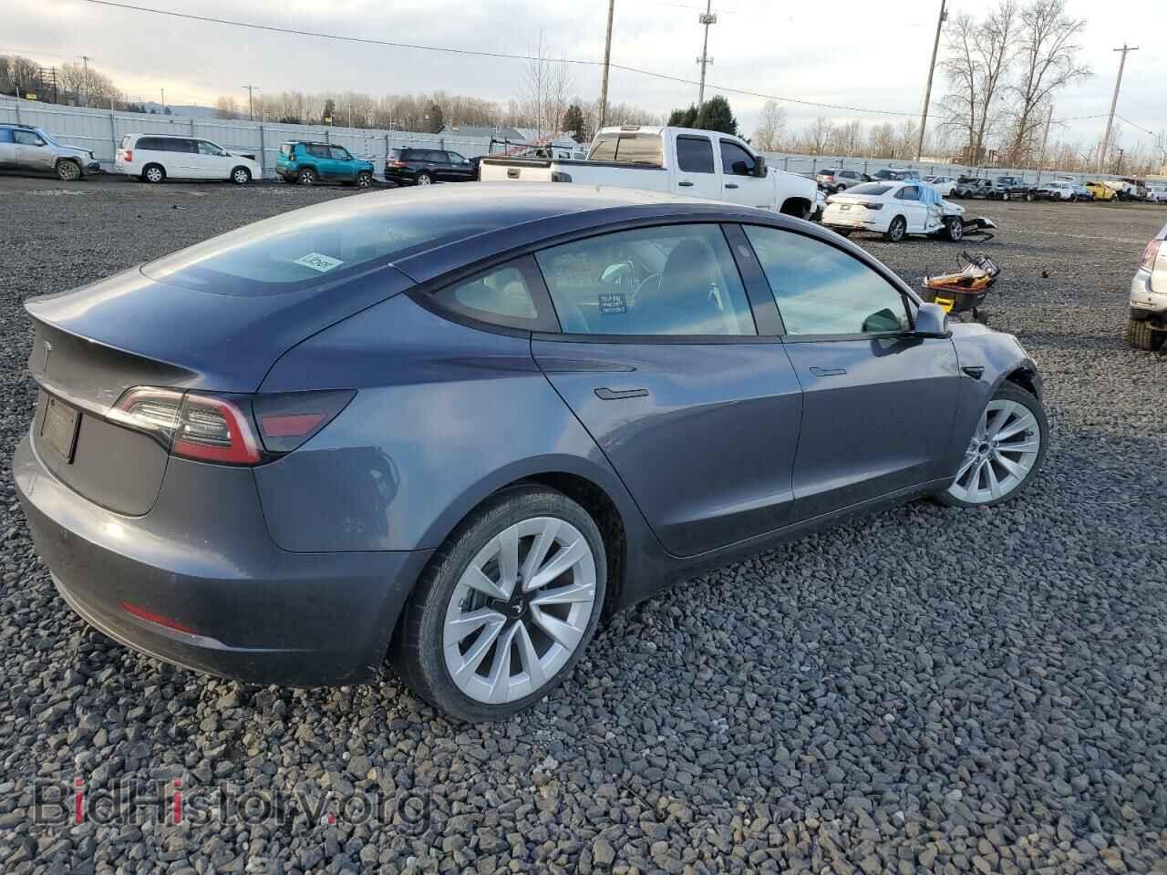 2022 TESLA MODEL 3 - VIN: 5YJ3E1EA5NF370665 - Photo 3