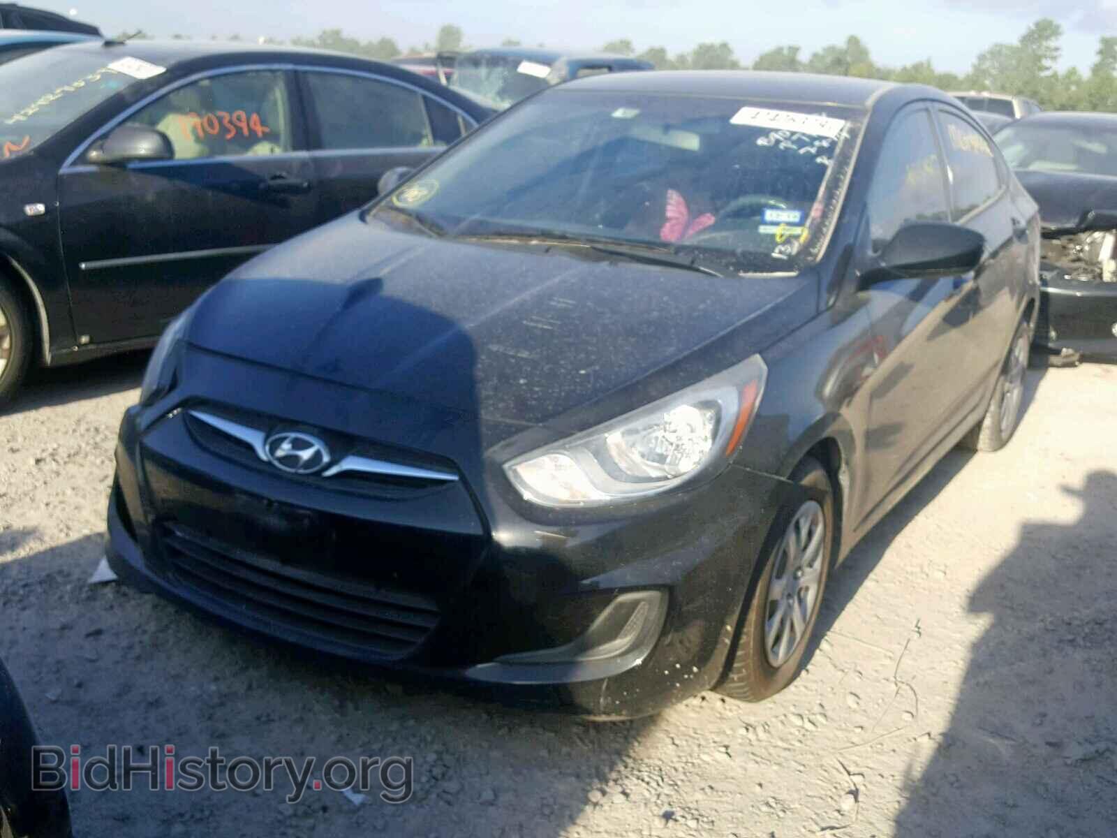 2013 HYUNDAI ACCENT - VIN: KMHCT4AEXDU583189 - Фото 2