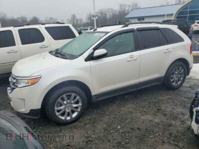 2012 Ford EDGE SEL, white — VIN 2FMDK3J93CBA39254, Copart