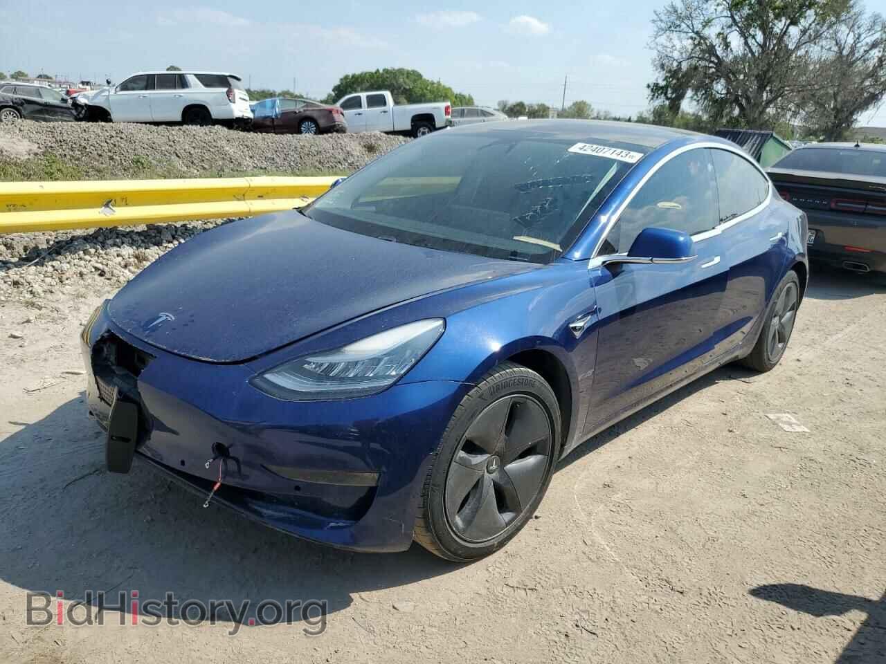 Photo 5YJ3E1EB8KF520868 - TESLA MODEL 3 2019