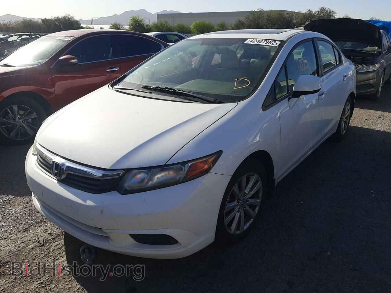 2012 HONDA CIVIC - VIN: 2HGFB2F86CH509279 - Фото 2