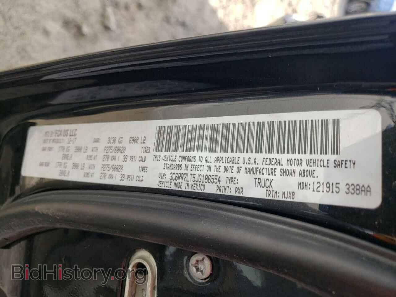 2018 RAM 1500 - VIN: 3C6RR7LT5JG186554 - Фото 10