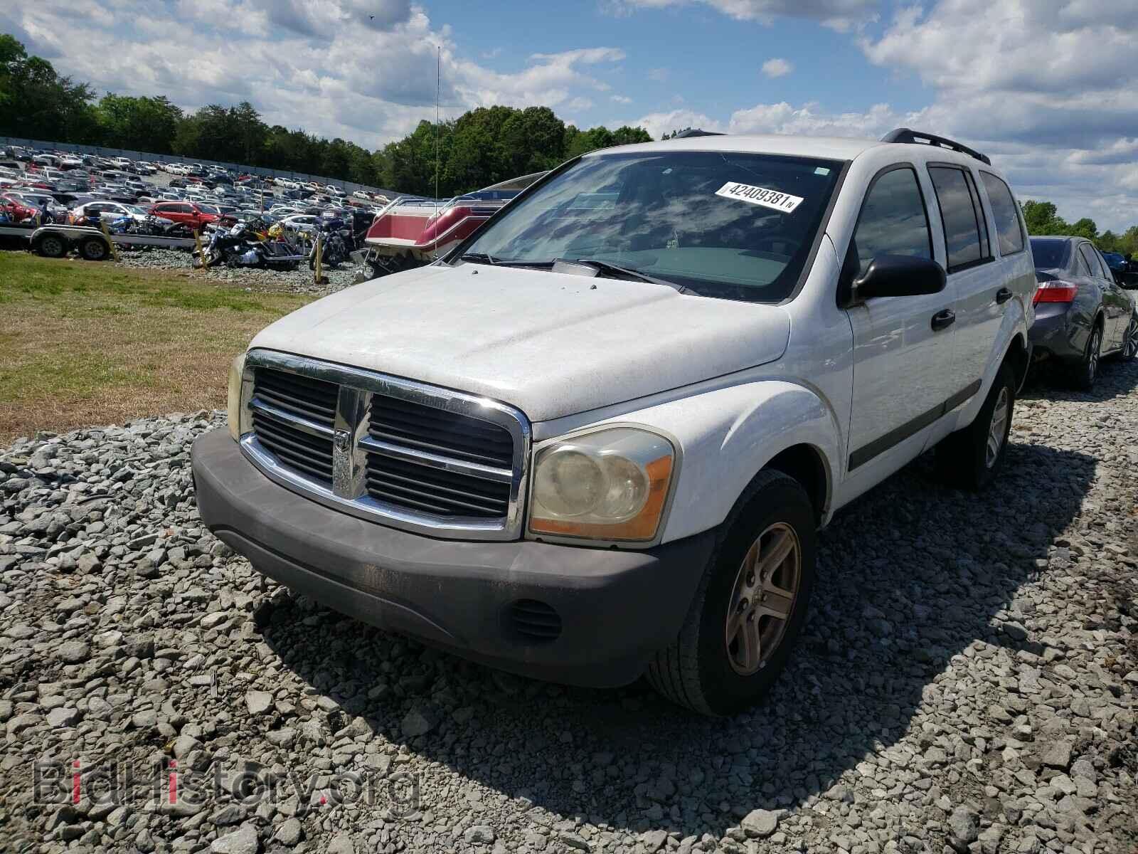2006 DODGE DURANGO - VIN: 1D4HD38N16F107737 - Фото 2