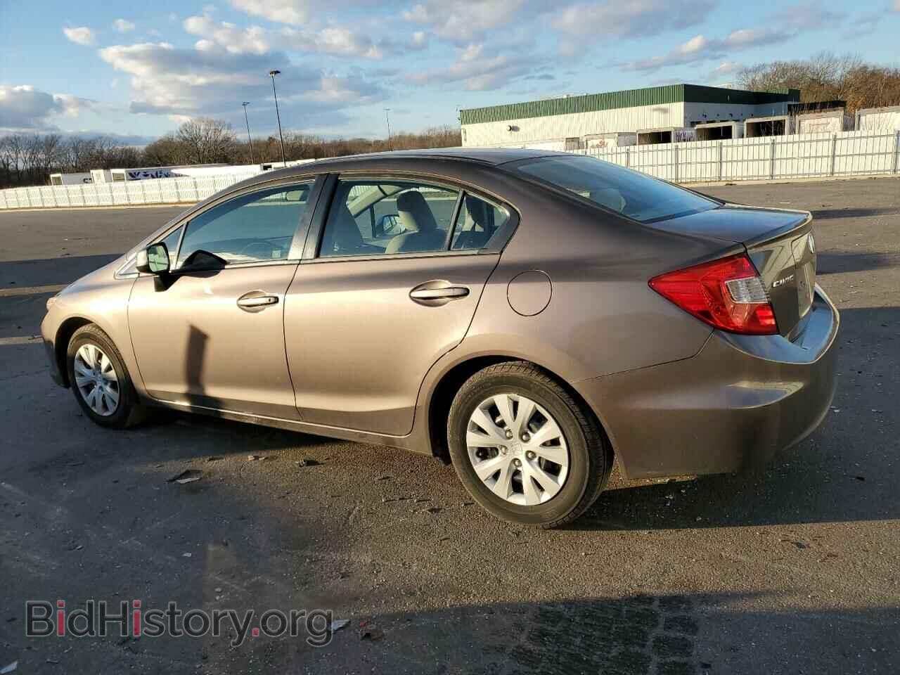 2012 HONDA CIVIC - VIN: 2HGFB2F55CH542330 - Фото 2