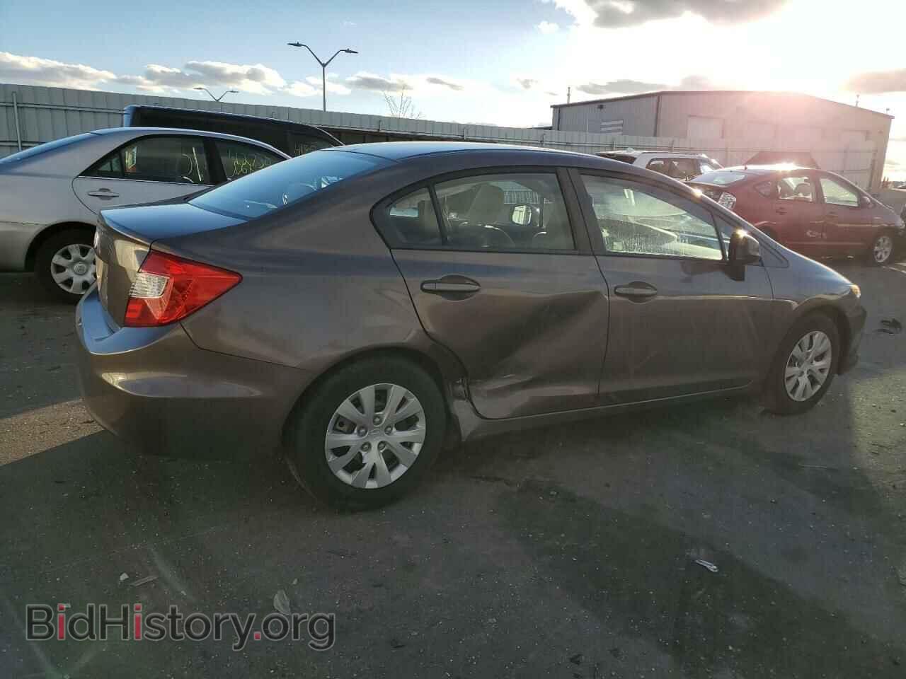 2012 HONDA CIVIC - VIN: 2HGFB2F55CH542330 - Фото 3
