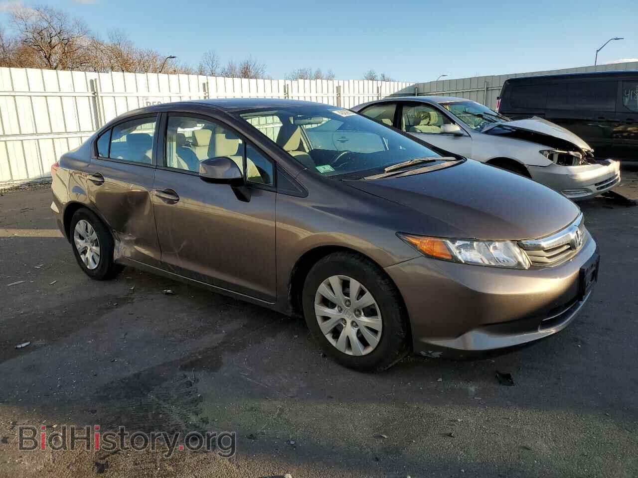 2012 HONDA CIVIC - VIN: 2HGFB2F55CH542330 - Фото 4