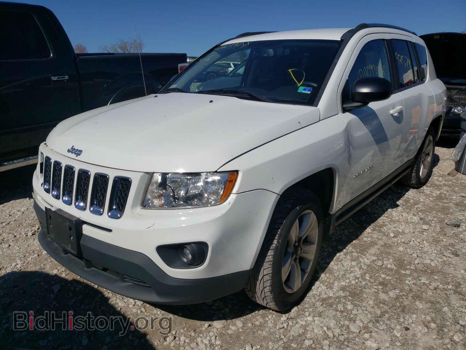 2011 JEEP COMPASS - VIN: 1J4NF1FB3BD283518 - Фото 2