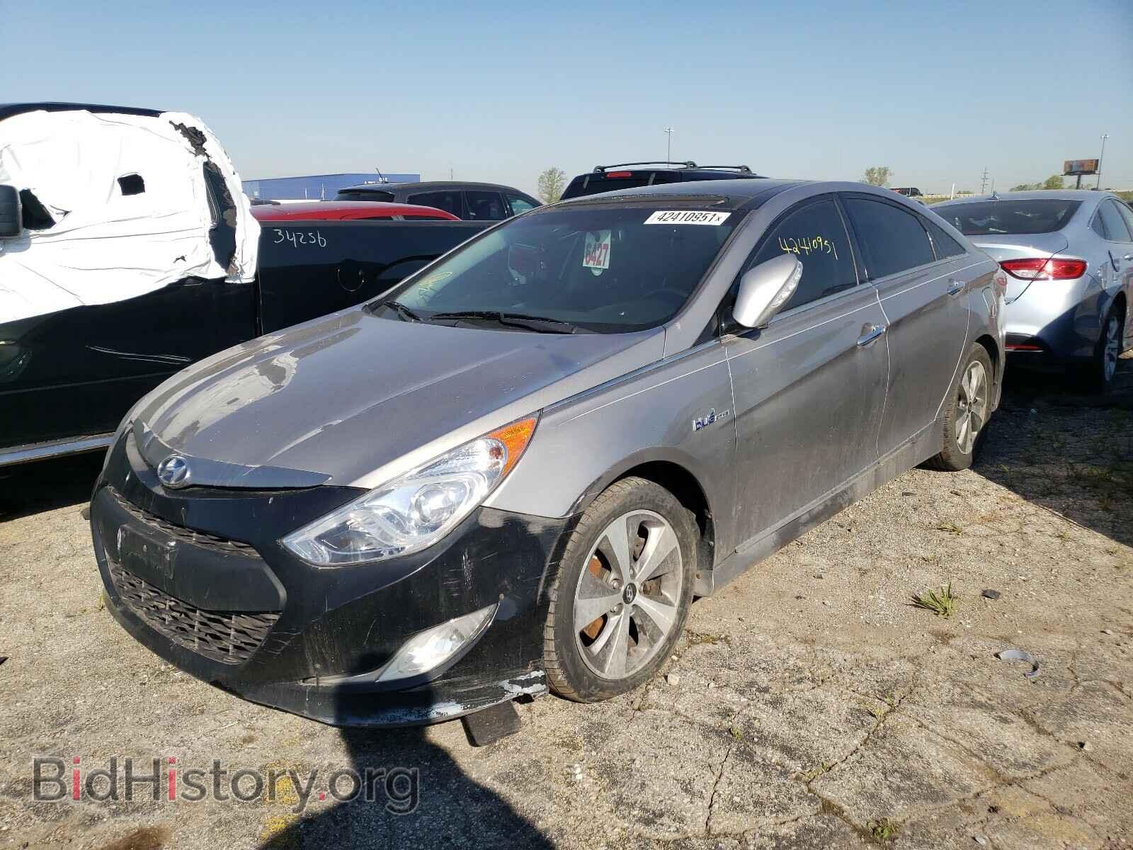 2012 HYUNDAI SONATA - VIN: KMHEC4A41CA031533 - Фото 2