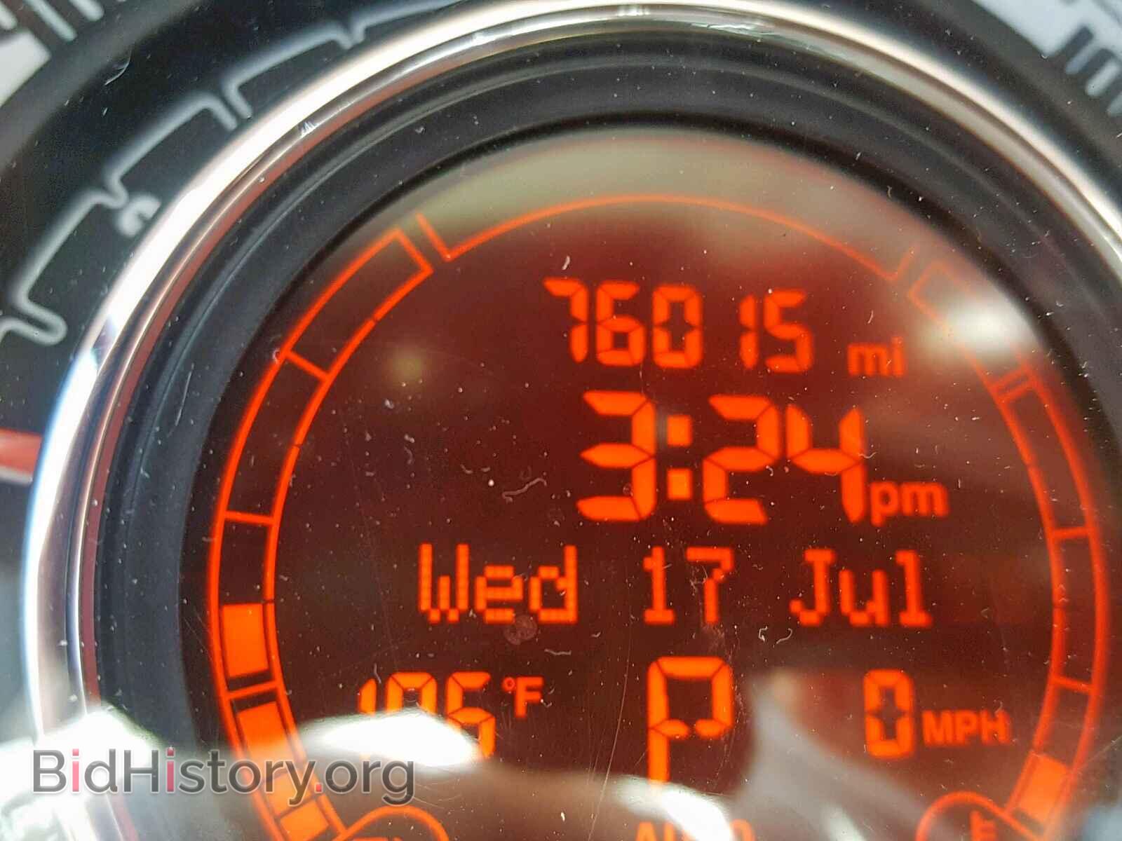 2012 FIAT 500 - VIN: 3C3CFFAR2CT365724 - Фото 8