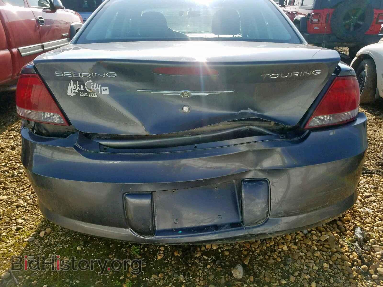 2004 CHRYSLER SEBRING - VIN: 1C3EL56R44N310522 - Фото 9