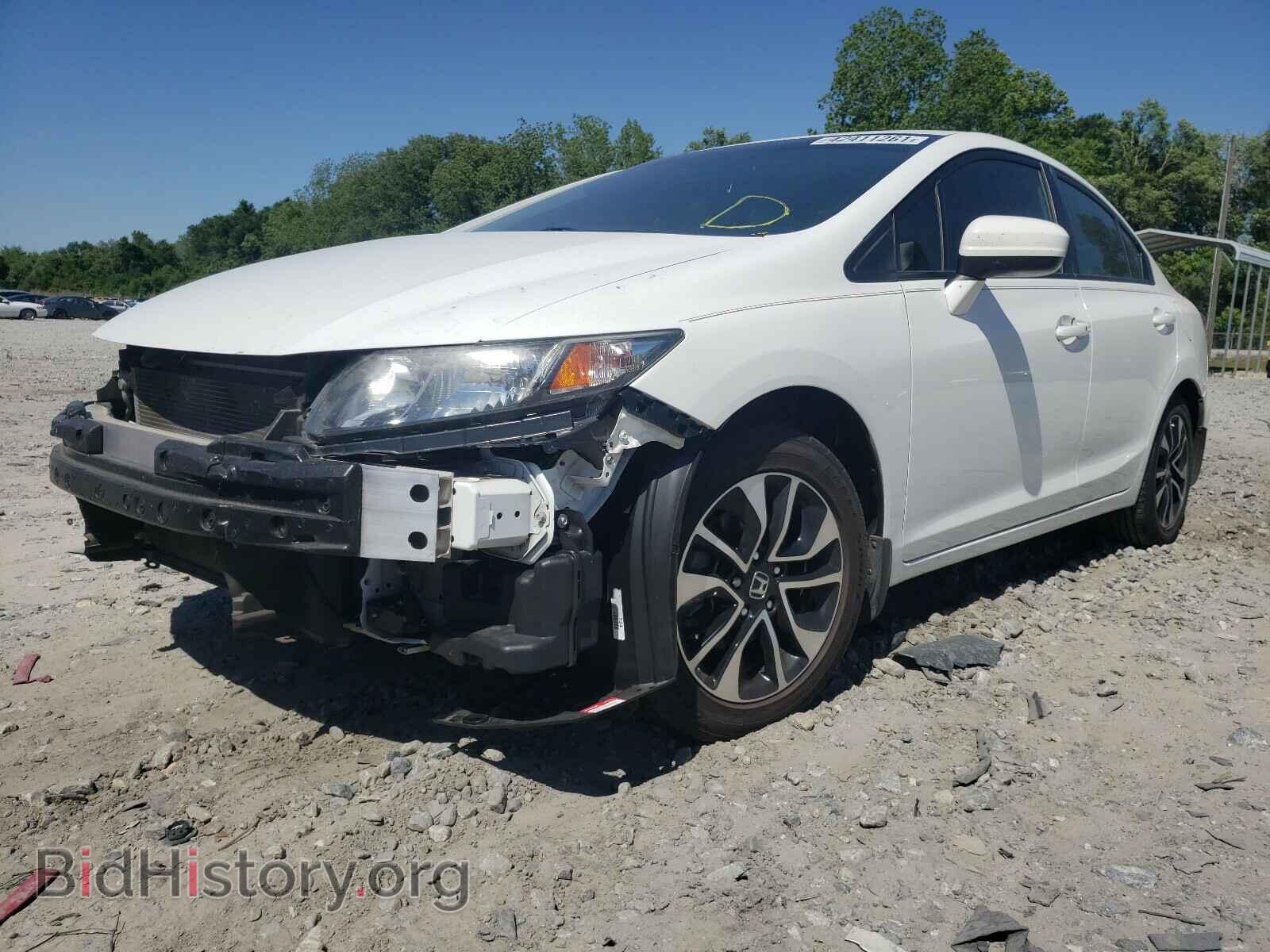 2015 HONDA CIVIC - VIN: 19XFB2F80FE028572 - Фото 2
