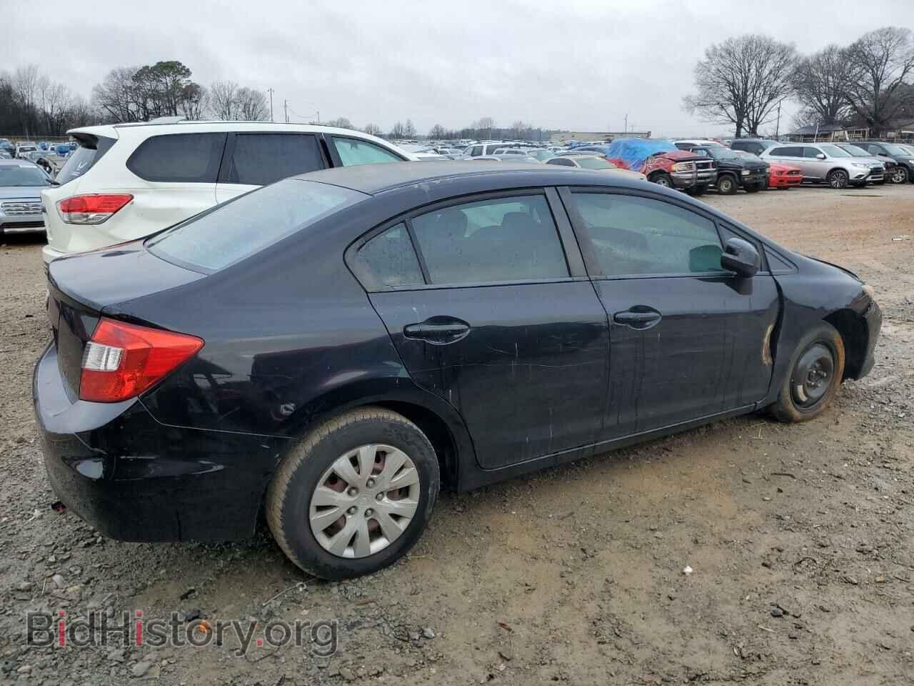 2012 HONDA CIVIC - VIN: 19XFB2F56CE024673 - Фото 3