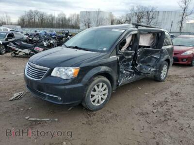 2015 Chrysler MINIVAN Touring, черный — VIN 2C4RC1BG1FR646032, Copart