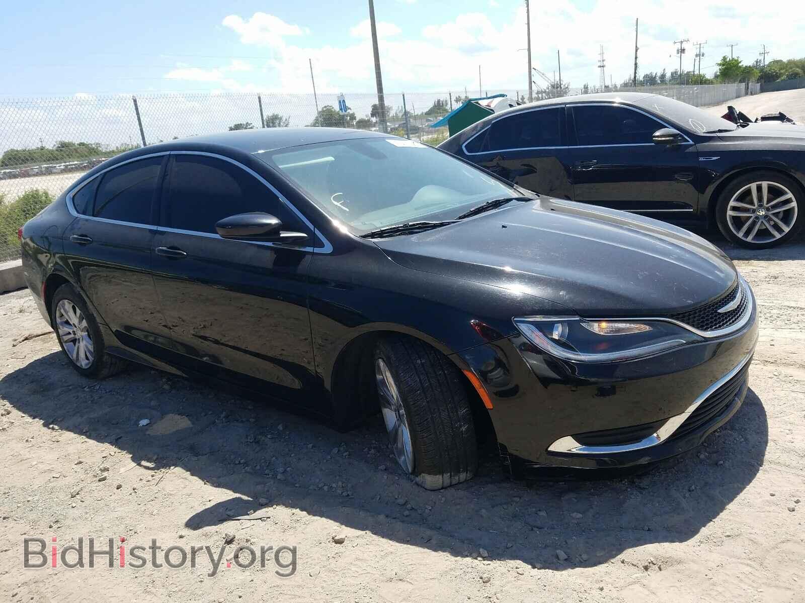 Фотография 1C3CCCAB0FN586981 - CHRYSLER 200 2015