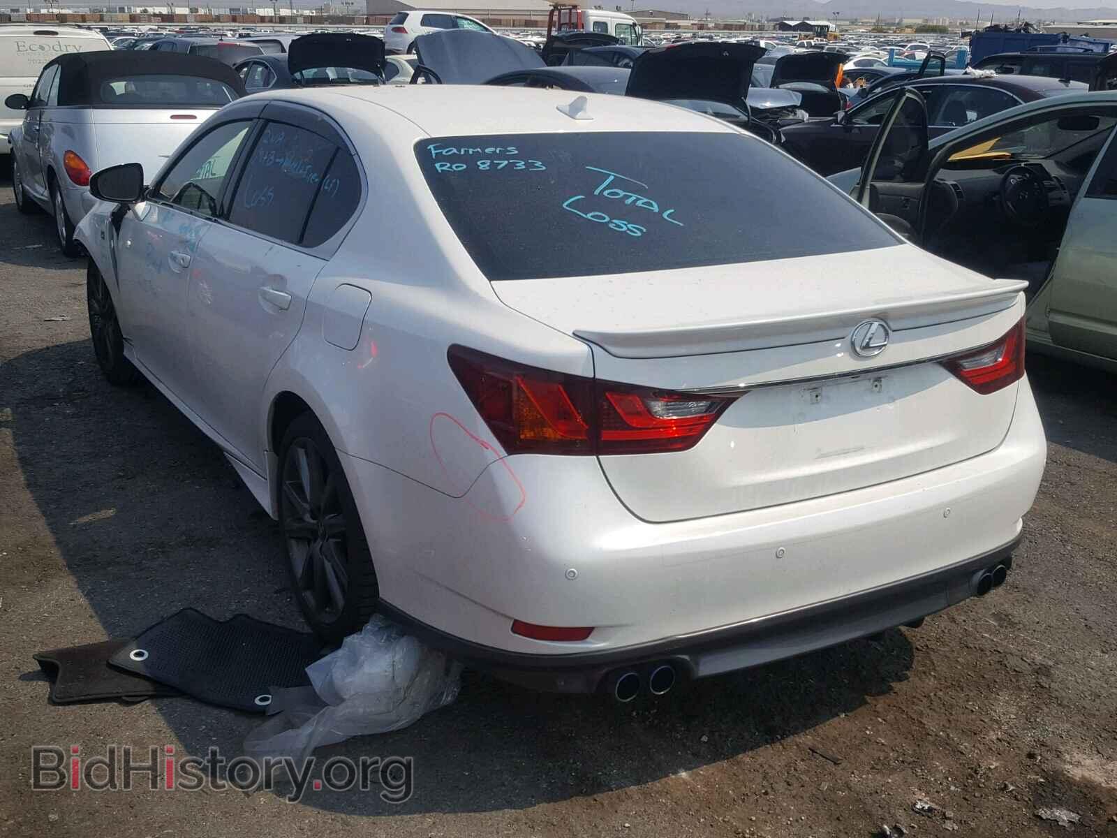2013 LEXUS GS350 - VIN: JTHBE1BL3D5001755 - Фото 3
