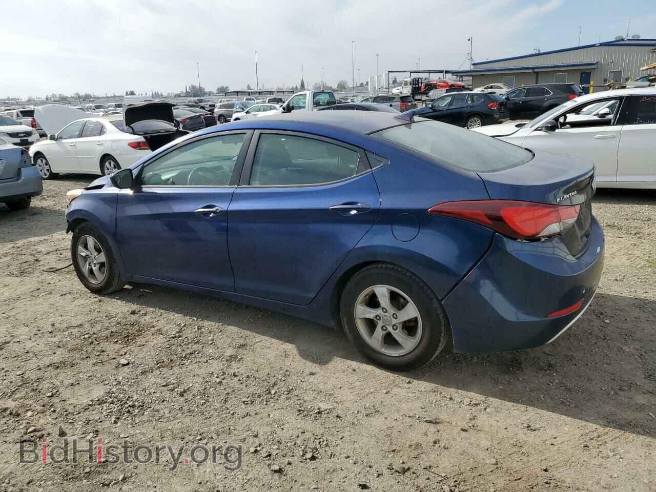 2015 HYUNDAI ELANTRA - VIN: 5NPDH4AE3FH559727 - Фото 2