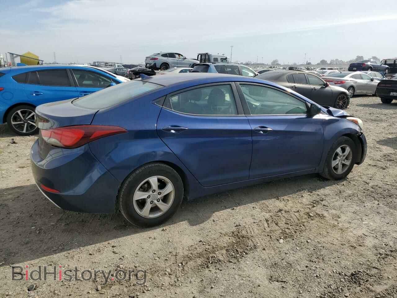 2015 HYUNDAI ELANTRA - VIN: 5NPDH4AE3FH559727 - Фото 3