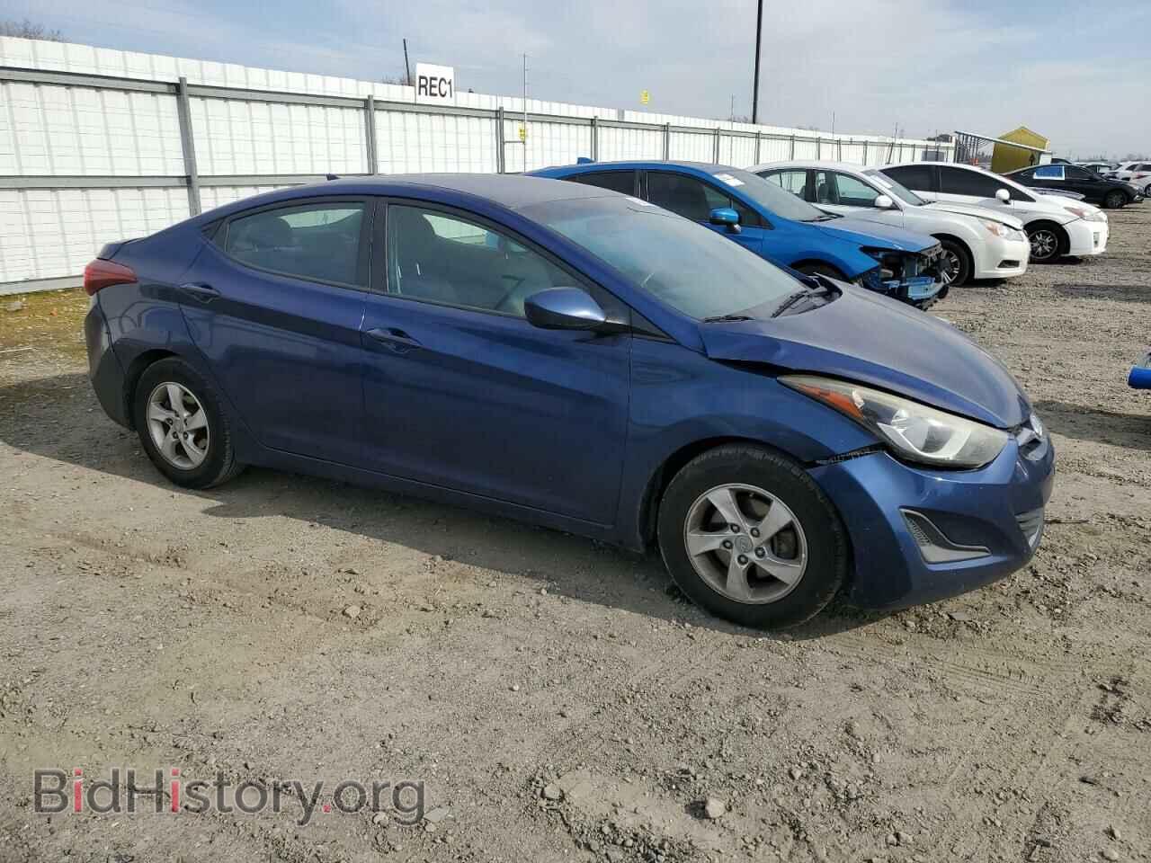 2015 HYUNDAI ELANTRA - VIN: 5NPDH4AE3FH559727 - Фото 4