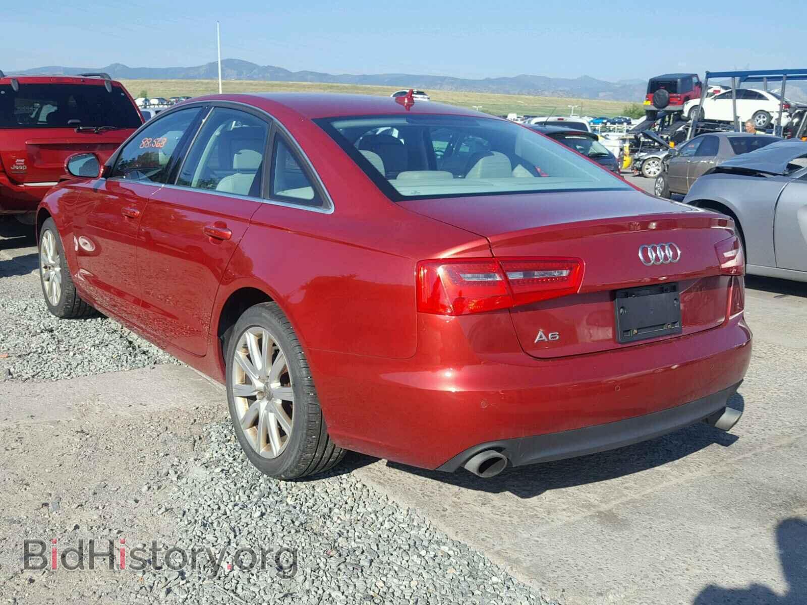 2013 AUDI A6 - VIN: WAUGFAFCXDN048020 - Фото 3