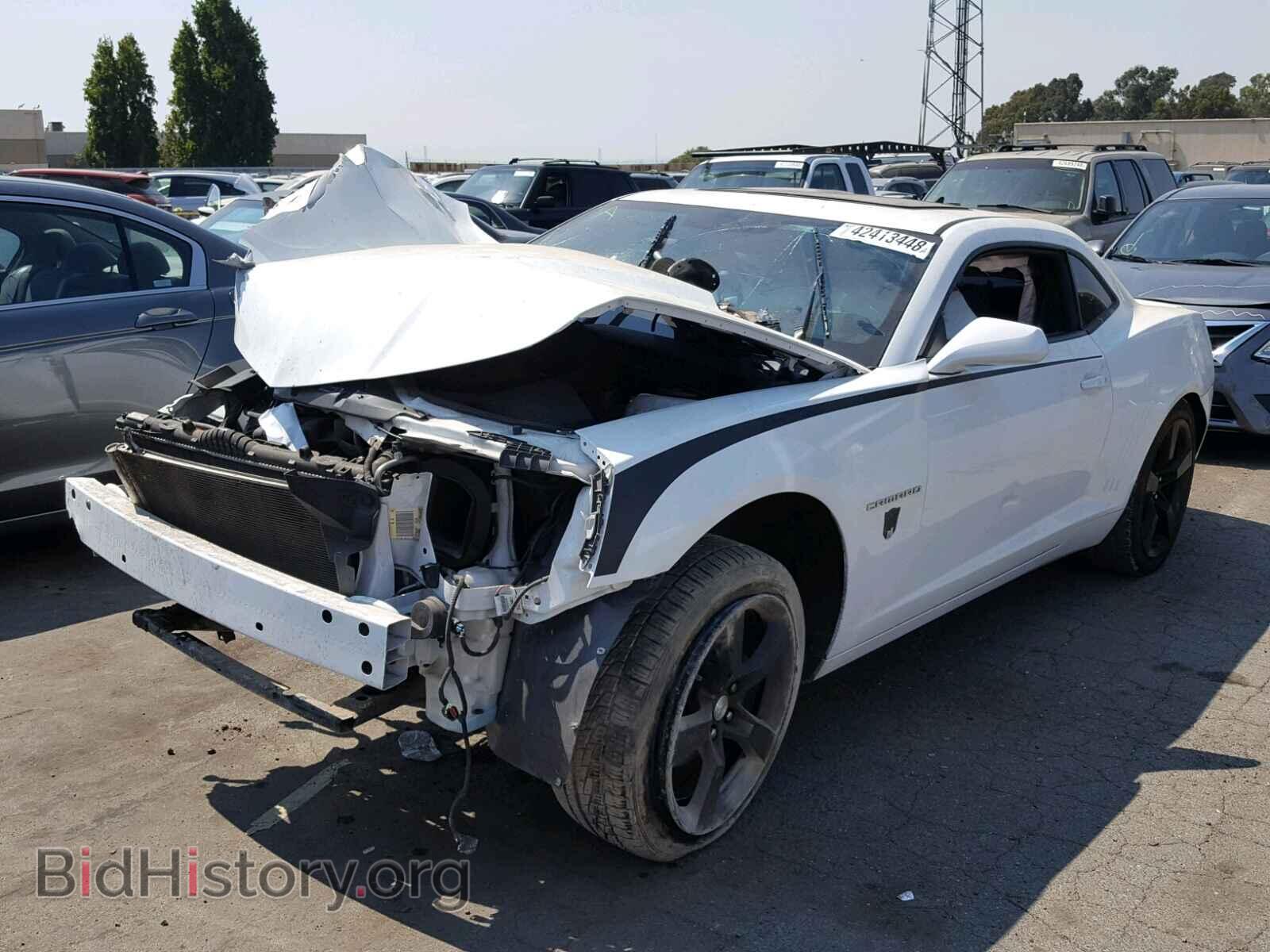 2012 CHEVROLET CAMARO - VIN: 2G1FA1E3XC9175715 - Фото 2