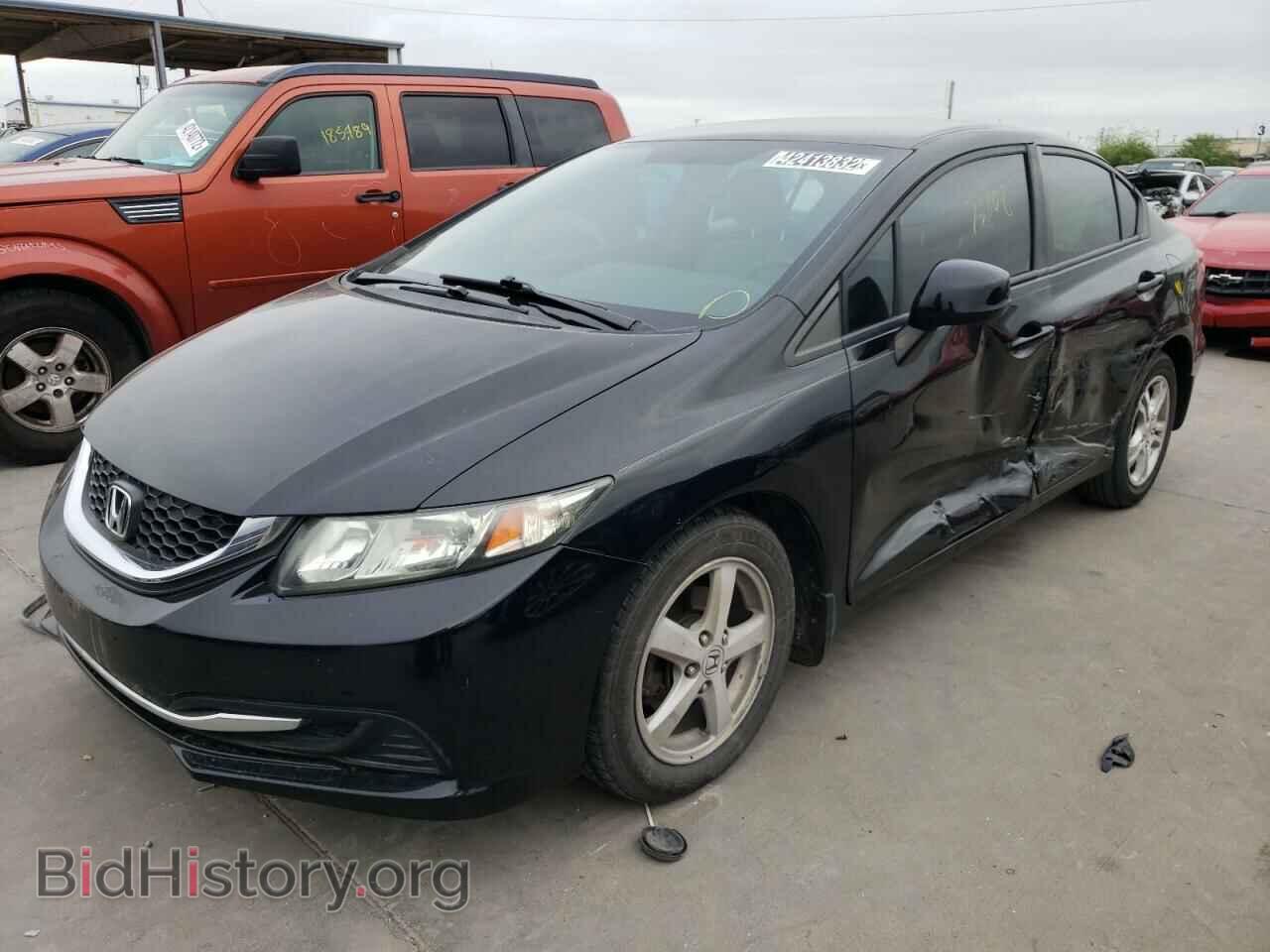 2013 HONDA CIVIC - VIN: 2HGFB2F56DH592445 - Фото 2
