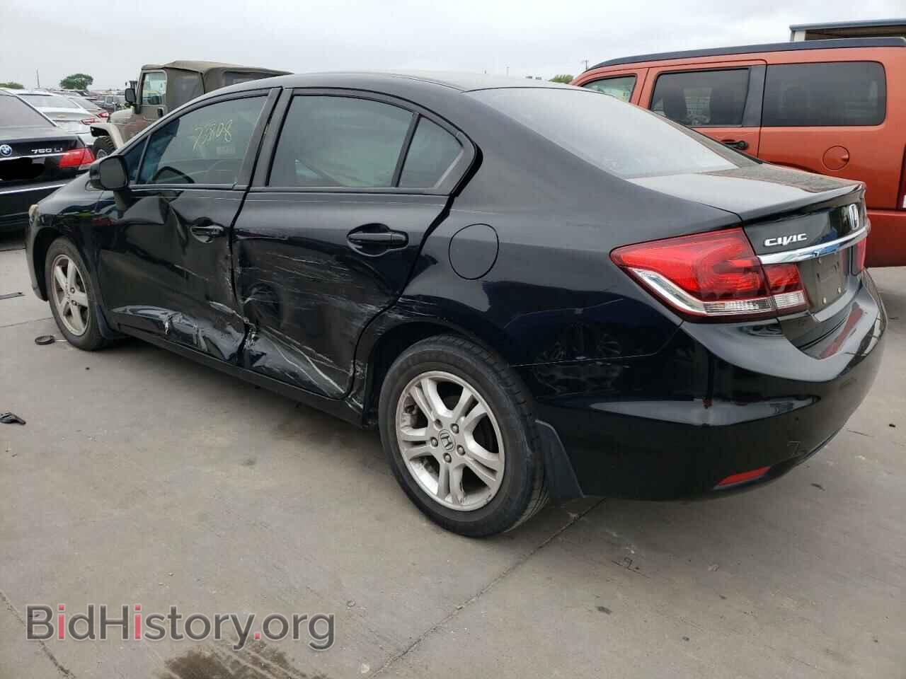 2013 HONDA CIVIC - VIN: 2HGFB2F56DH592445 - Фото 3