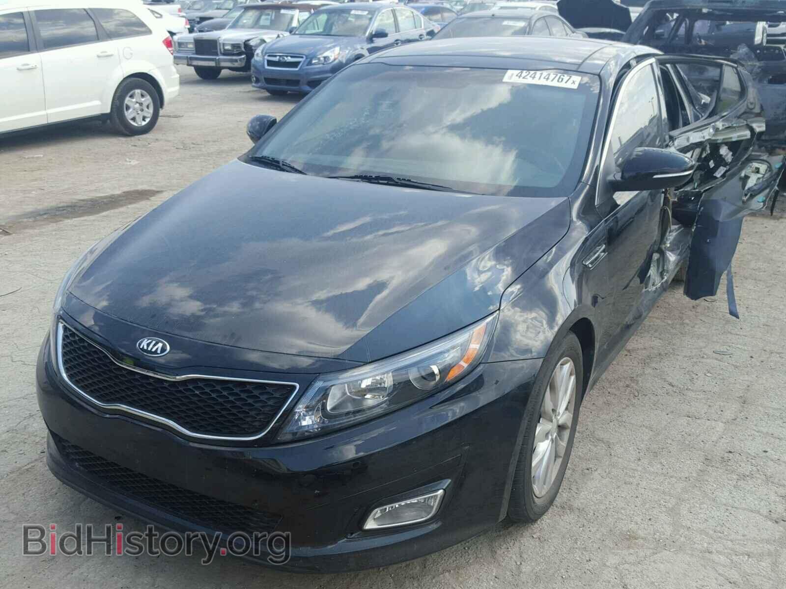 2015 KIA OPTIMA - VIN: 5XXGN4A70FG492166 - Фото 2