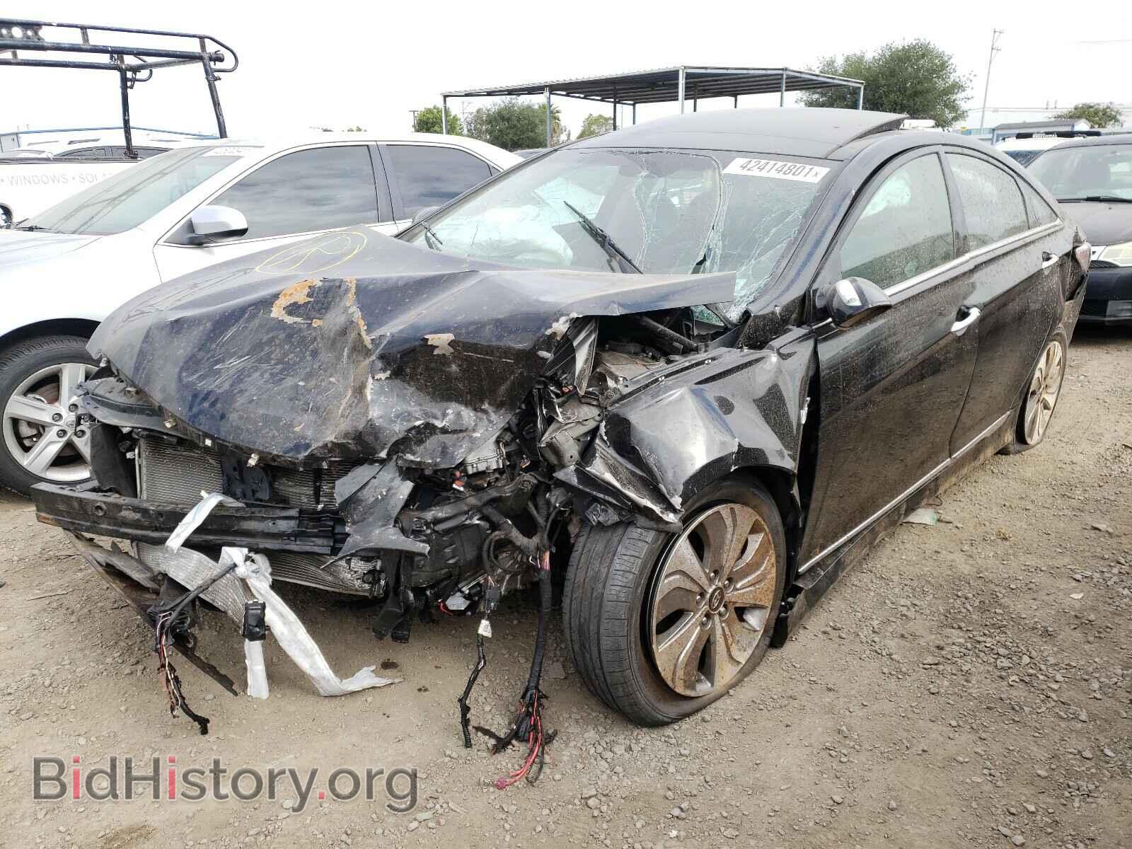 2013 HYUNDAI SONATA - VIN: KMHEC4A44DA071591 - Фото 2