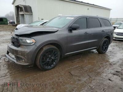 2015 Dodge DURANGO Limited, gray — VIN 1C4RDJDG7FC170078, Copart