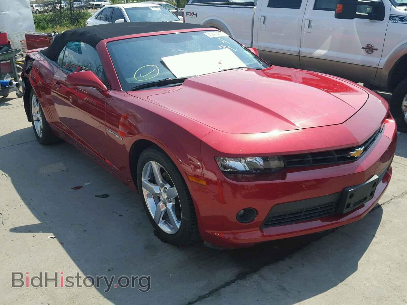 Фотография 2G1FB3D37E9306452 - CHEVROLET CAMARO 2014