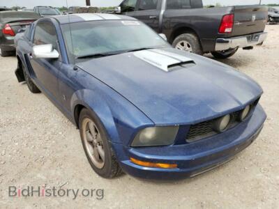 2006 Ford MUSTANG, blue — VIN 1ZVFT80N065224602, Copart